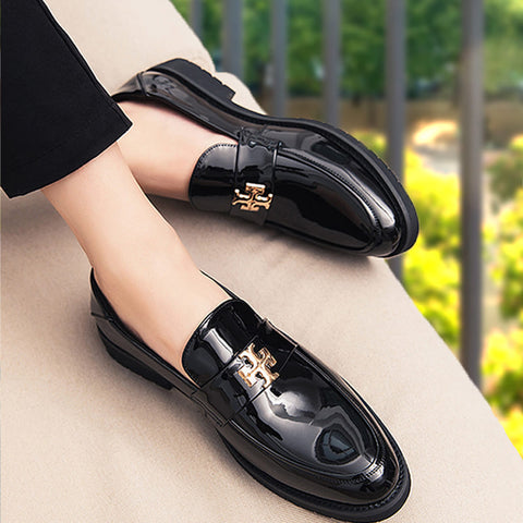 Stessil-Black Loafers